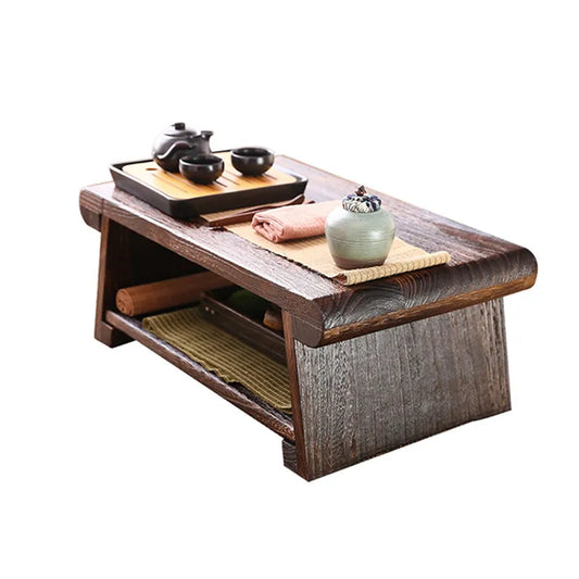 50X30X20 CM Folding Low Floor Table Modern Minimalist Compact Tatami Coffee Table Wooden Japanese Tea Table For Living Room F602