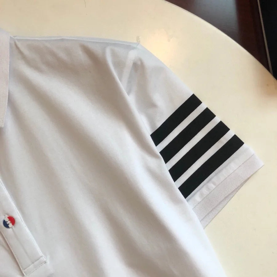 2020 Mens Clothing classic Summer Brand Short Sleeve Polo Shirt Men Casual Regular cotton luxury designer Homme Solid Slim Polos