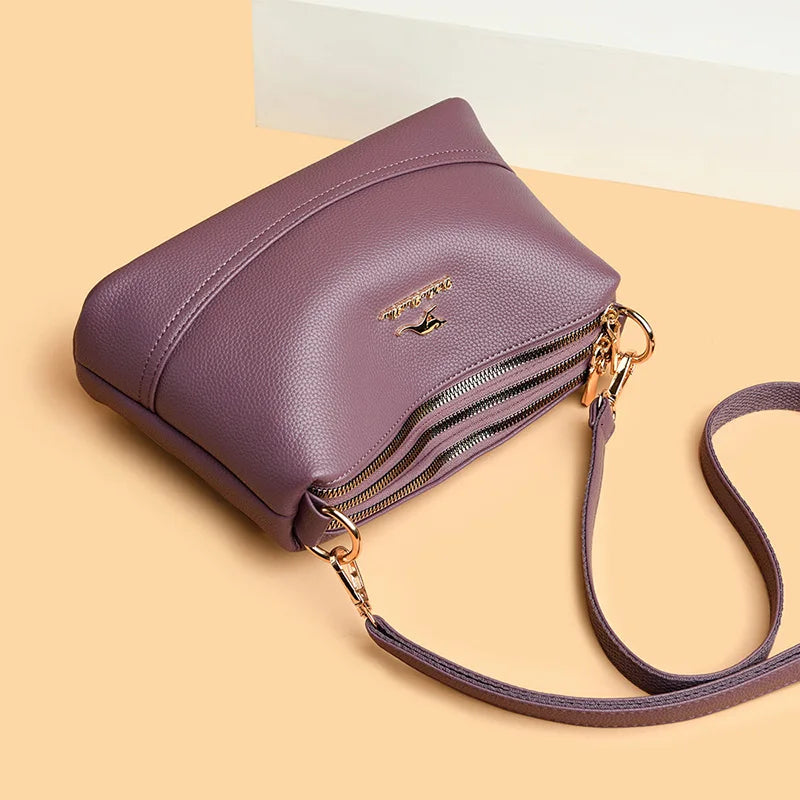 Women 2023 Sac A Main High Quality Soft Leather Luxury Purses And Handbags Women Bags Designer Women Shoulder Crossbody Bags For