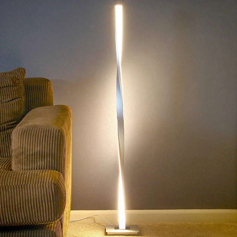 Modern Colorful LED Floor Lamps RGB Remote Corner Floor Lights European Style LED Floor Lamp For Bedroom Decoracion