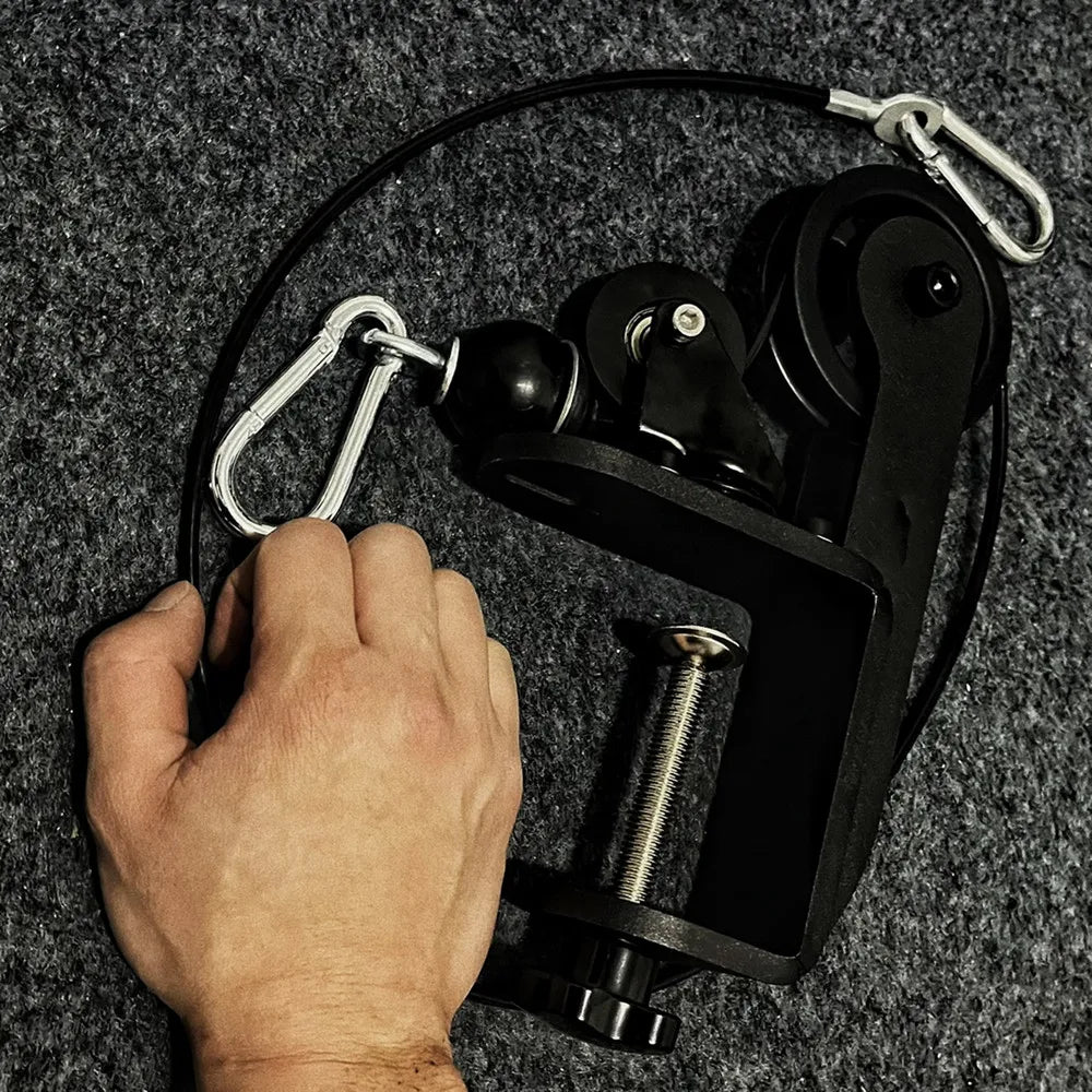 Desktop Arm Wrestling Pulley Cable Machine Professional Armwrestling Wrist Strength Develop Equipment Forearm Trainer
