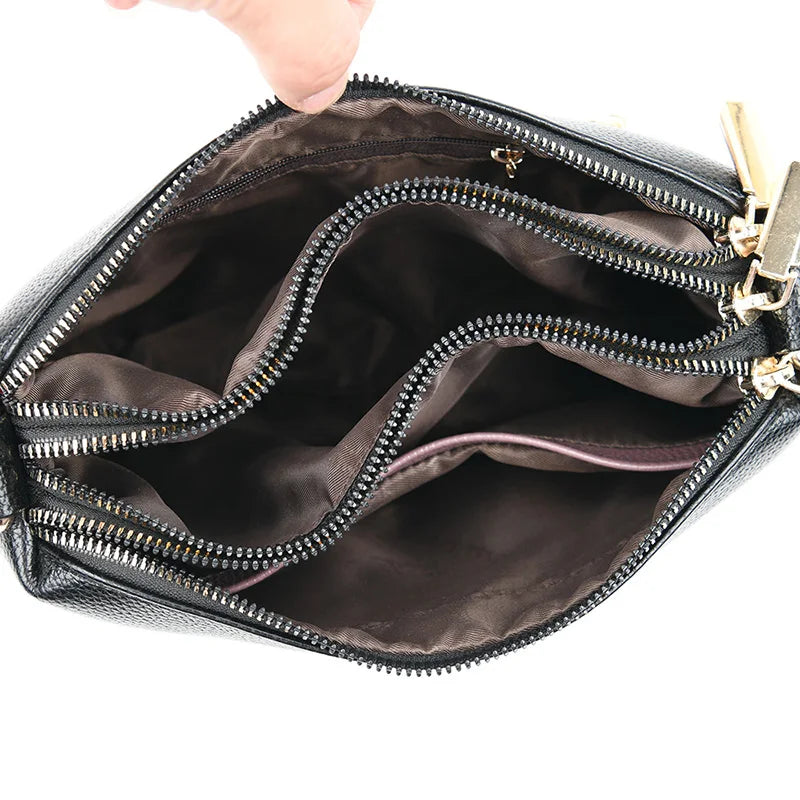 Women 2023 Sac A Main High Quality Soft Leather Luxury Purses And Handbags Women Bags Designer Women Shoulder Crossbody Bags For