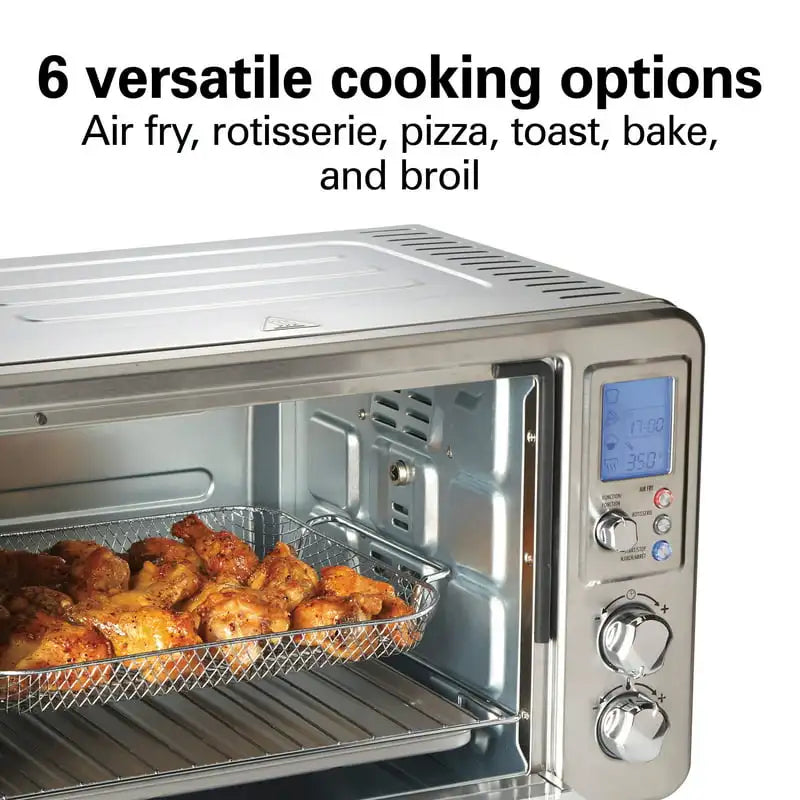 Restored  Sure-Crisp Digital Air Fryer Toaster Oven with Rotisserie (Refurbished)