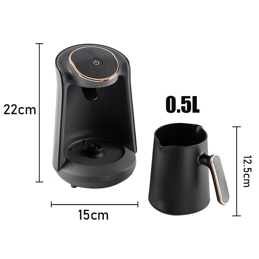 Moka Pot Coffee Pots 500ml Semi-automatic Turkish Coffee Maker Cup Thermal Coffee Capsules For Coffee Machine Milk Cappuccino