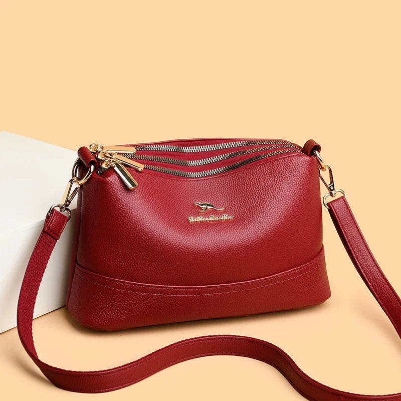 Women 2023 Sac A Main High Quality Soft Leather Luxury Purses And Handbags Women Bags Designer Women Shoulder Crossbody Bags For