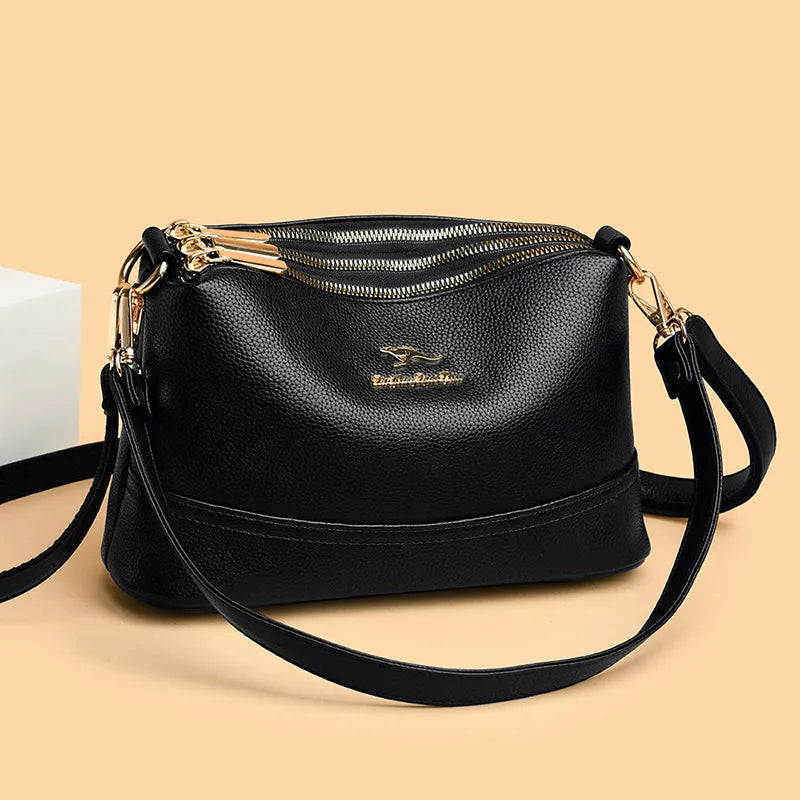 Women 2023 Sac A Main High Quality Soft Leather Luxury Purses And Handbags Women Bags Designer Women Shoulder Crossbody Bags For